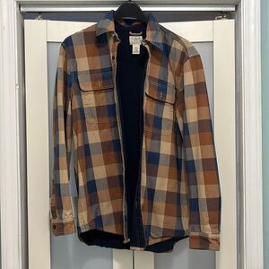LL Bean fleece lined shirt
